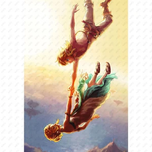 Póster Zelda Tears of the Kingdom alta calidad 4x6 8,5x11 11x17 13x19 - Imagen 1 de 10