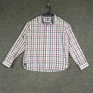Van Heusen Shirt Mens Extra Large White Preppy Long Sleeve Button Up Dress Shirt - Picture 1 of 10