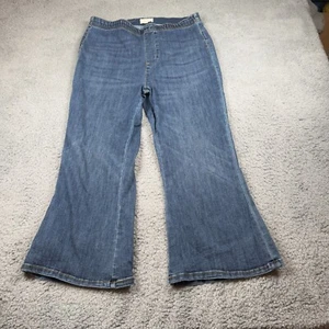 Anthropologie Pilcro Wide Leg Bootcut Jean Women's Size 32 Large - Picture 1 of 8