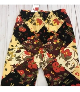Agnes And Dora Kids Soft And Stretchy Leggings Size L/XL Fall Patchwork Look - Picture 1 of 10
