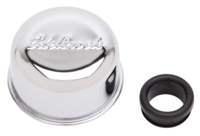 Edelbrock 4405 Chrome Signature Series Push-In Valve Cover Breather - Image 1 of 2