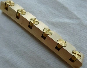 Messing höhenverstellbare MUTTER für Strat Tele Gitarre 43 mm unterer Radius 9,5 Zoll - Bild 1 von 3