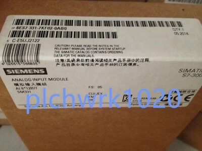 1 PCS NEW IN BOX Siemens PLC module 6ES7 331-7KF02-0AB0 - Image 1 of 3