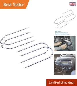 Fiat-Compatible Radio Removal Tool - Durable 4-Piece Metal Key Set for DIY Users - Picture 1 of 12