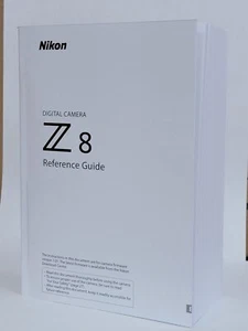 Nikon Z8 notice du propriétaire manuel Z8 livre NEUF - Photo 1/1