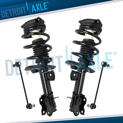 Front Struts w/Coil Springs Sway Bar Kit for Chevrolet City Express Nissan NV200 - Image 1 of 4