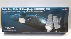 HOBBY BOSS 1:350 KIT SOTTOMARINO SOVIET NAVY VICTOR III CLASS SSN ART 83529 - Foto 1 di 2