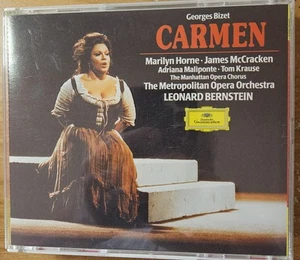 Bizet: Carmen (Deutsche Grammophon 427 440-2) Horne McCracken Bernstein - Picture 1 of 2