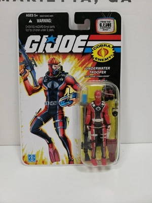 GI Joe 25 Aniversario - COBRA DIVER (UNDERWATER TROOPER) - Nuevo - Hasbro - 2008 Foto 1 de 4
