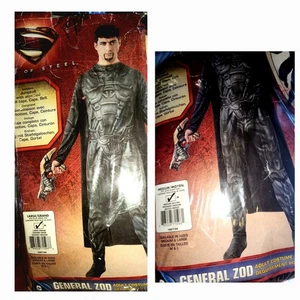 Disfraz de Halloween General Zod Hombre de Acero Superman Adulto Hombre NUEVO - Imagen 1 de 3