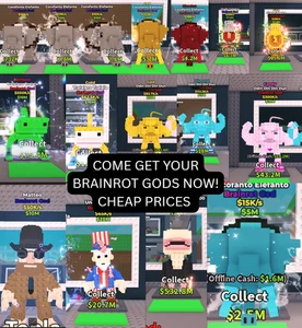 STEAL A BRAINROT: Have Varies different Brainrot Gods💸(SEHR GÜNSTIG)💸 - Bild 1 von 35