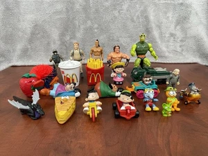 Konvolut 23 Vintage verschiedene Mini Figuren Spielzeug 80er und 90er Jahre - Bild 1 von 5