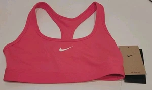 NEW Nike Swoosh Dri-Fit Light Support Non-Padded Women's Sports Bra Pink Size XS - Picture 1 of 8