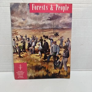 Forests And People 1963 Magazine Golden Anniversary Louisiana Forestry - Picture 1 of 13