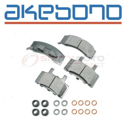Akebono Pro-ACT Front Disc Brake Pad Set for 1996-2002 Chevrolet Express ob Foto 1 de 4