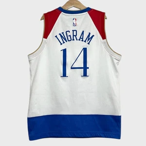 Nike Brandon Ingram New Orleans Pelicans White Basketball Jersey Youth Medium YM - Picture 1 of 6
