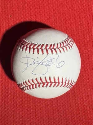 Julius Dr J Erving Sixers Signed Baseball HOF JSA COA - Image 1 of 2