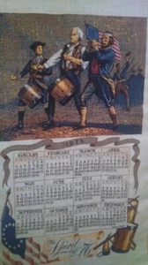 Bicentennial tapestry Calendar - Picture 1 of 3