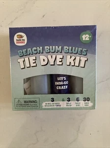 Tie Dye Kit in Beach Bum Blue Colors Doodle Hogs 3 Squeeze Bottles 6 Dye Refills - Picture 1 of 5