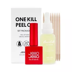 Jello Jello Peel Off Base Gel 10ml + Exclusive One Key Remover 30ml Set - Bild 1 von 4