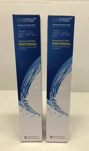 ICEPURE 2 Refrigerator Water Filters RWF 2000A New Sealed - Picture 1 of 6