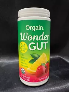 ORGAIN VEGAN Wonder Gut 5-In-1 Fiber, Superfood Greens, Probiotics & Adaptogens - Picture 1 of 8