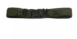 Individual Equipment Pistol Web Belt -OD Green - Large US Military - Picture 1 of 11