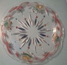 Mikasa "Winter Bells" Round Ornate Christmas Platter - 14 3/4 inches Moving Sale