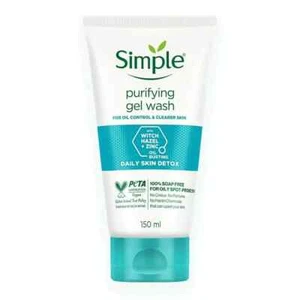 Simple Daily Skin Detox Purifying Gel Facial Wash 150ml ( Free Shipping ) - Picture 1 of 7