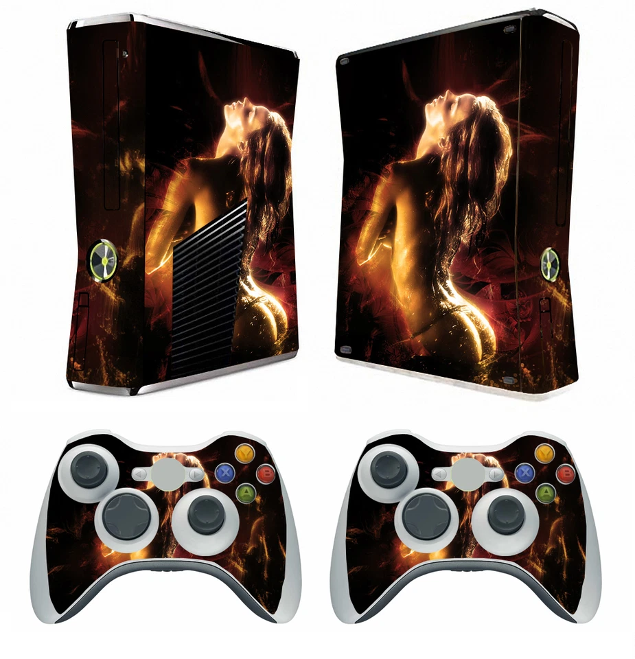 Baby 212 Vinyl Decal Cover Skin Sticker for Xbox360 slim and 2 controller skins - Image 1 of 1