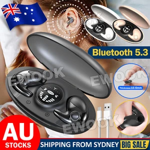Invisible Sleep Wireless Earphone Bluetooth 5.3 Headphones Hidden Earbuds NEW - Picture 1 of 14