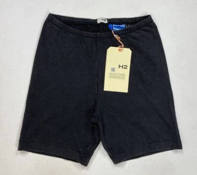 H&M H2 Tight Shorts Women Small Black Heron Preston - Image 1 of 4