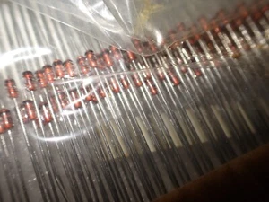 STM Original BAT48 Small Signal Schottky Diode D35, 30V, 20mA Quality Diodes x20 - Picture 1 of 4