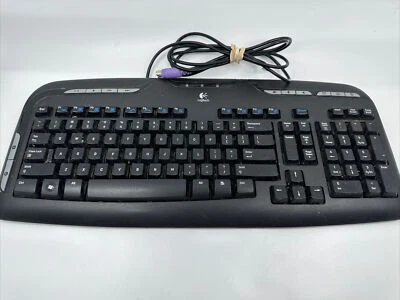 Vintage Logitech Mechanical Computer Keyboard Y-SAE71  (H370) - Image 1 of 4