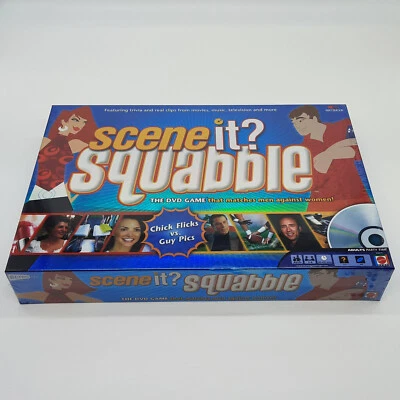 Scene It Squabble The DVD Game That Matches Men Against Women Mattel New Sealed - Image 1 of 2