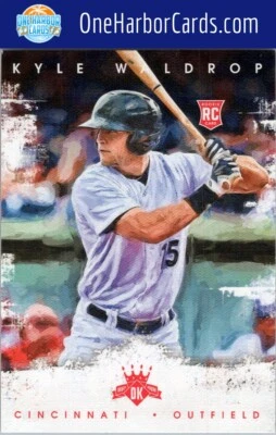 2016 Panini Diamond Kings Cincinnati Reds #162 Kyle Waldrop - Image 1 of 2