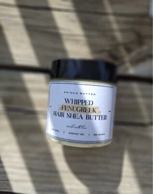 Whipped Fenugreek Hair Butter – Natural Shea Butter for Hair Growth & Moisture - Image 1 of 4
