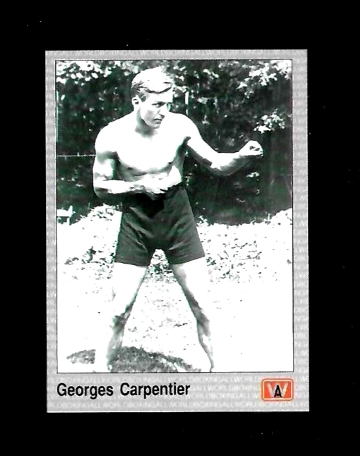 GEORGES CARPENTIER "The Orchid Man" France 1991 All World Sports Boxing Card #61 - Image 1 of 1