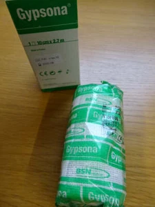 Gypsona Plaster of Paris bandage 10cmx2.7m box of 18 - Out of date - Picture 1 of 4