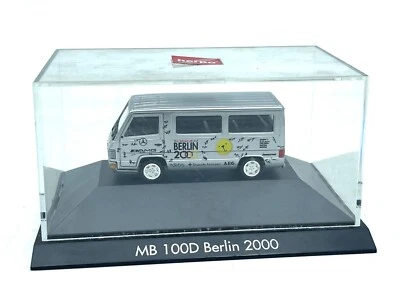Herpa 1:87 Mercedes Benz MB 100 D Berlin 2000 #AF - Immagine 1 di 4