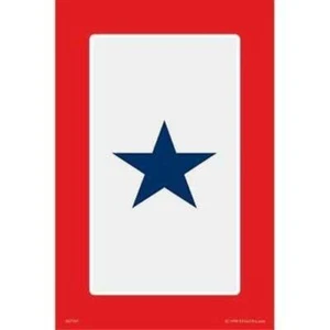 Letrero de aluminio para miembro de la familia en servicio, hijo en servicio, 8" x 12" SIG-0161 - Imagen 1 de 2