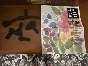 Paint stamps flowers - Picture 1 of 2