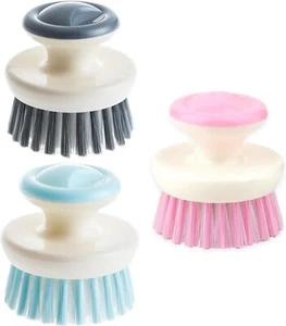 Dish Scrub Brush 3 Pack Sink Scrubber Brush For Dishes Kitchen Cleaning Scrubs W - Picture 1 of 6