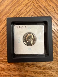 1969 S Jefferson Nickel Error The Back Is Off Centered Good Color & Condition - Picture 1 of 3