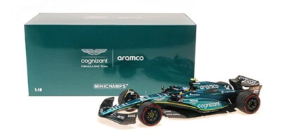 1:18 Minichamps 117230314 Fernando Alonso Aston Martin AMR23 3rd Australia 2023 - Image 1 of 4