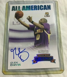 2007 Press Pass Legends All-American GLEN DAVIS auto /24 - Picture 1 of 1