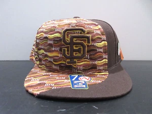 San Francisco Giants Hat Cap Fitted Mens 7 1/4 Brown Baseball American Needle - Picture 1 of 8