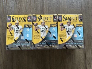 2020 Panini Select NFL Football Factory Sealed Blaster Box Lot X 3 PRIZM Silver - Picture 1 of 3