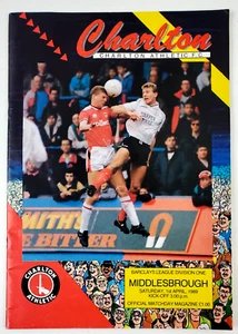 Londres Reino Unido Charlton Athletic Football Club FC Reds 1984 revista Matchday de colección - Imagen 1 de 6