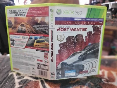 Need For Speed Most Wanted Xbox 360 CIB EN Tested Free Shipping in Canada !! - Image 1 of 4